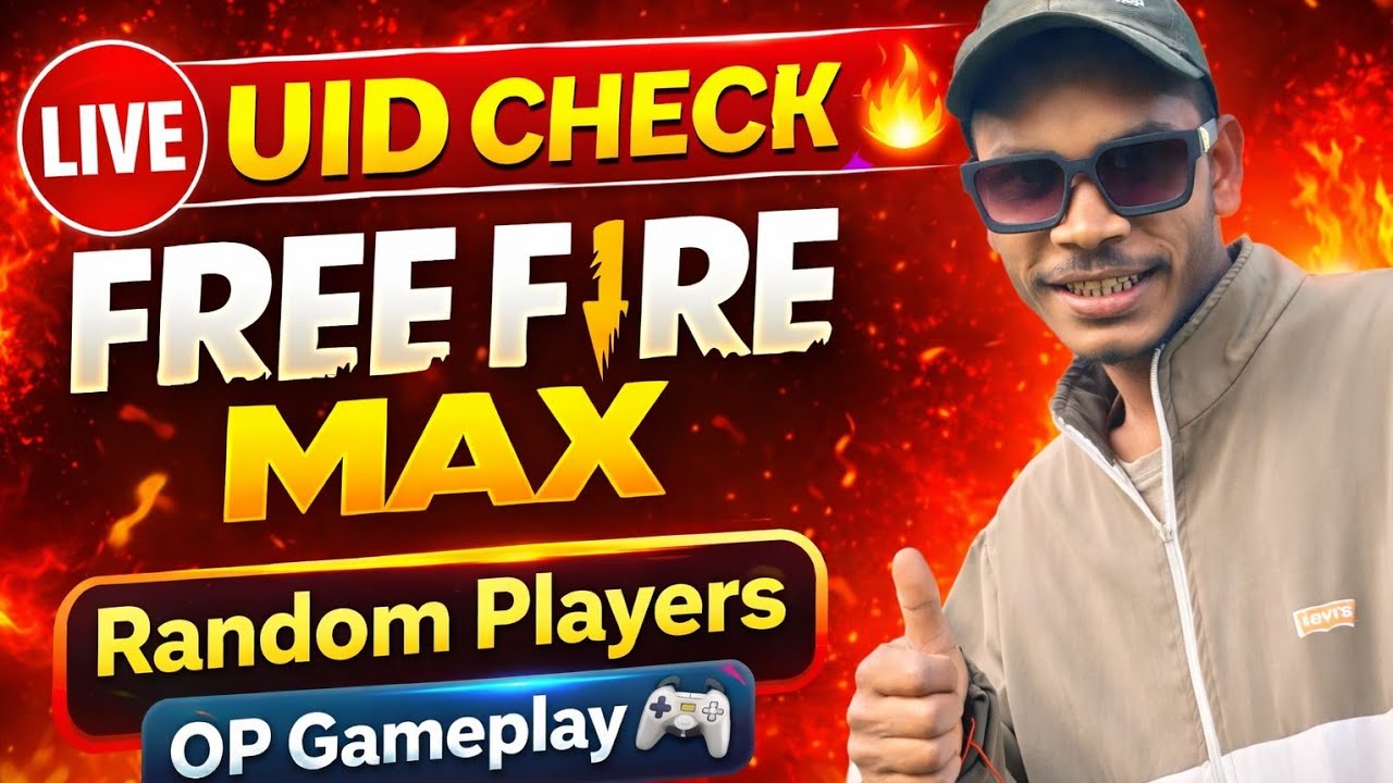 FF Max Live 🔴 Random UID Check & Account Review | ATUL.GEMING12