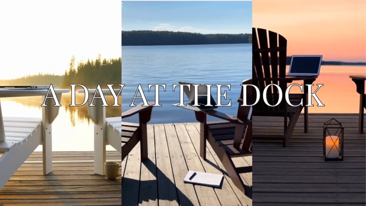 A Day at the Dock | Calm Lake Morning to Sunset