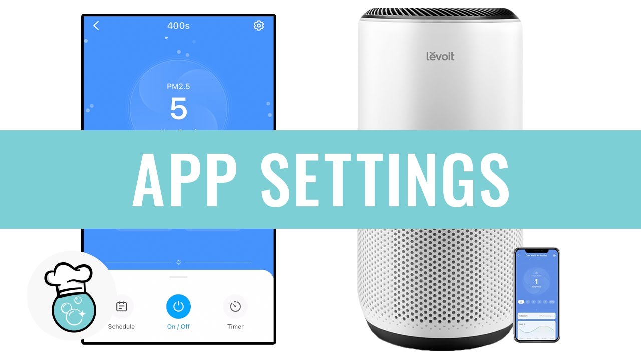 LEVOIT Air Purifier Core 400S App Settings Tutorial