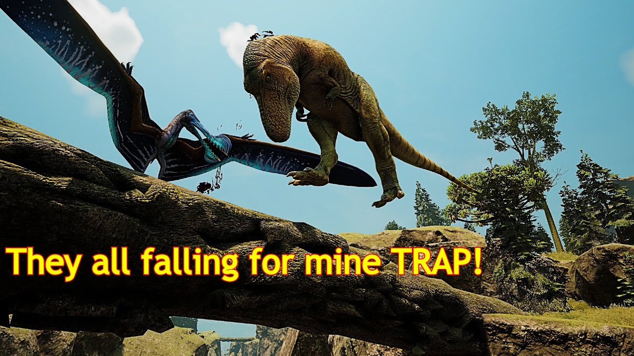 I Lured Everyone Into Traps as a Pterosaur / Riparia - Path of Titans
