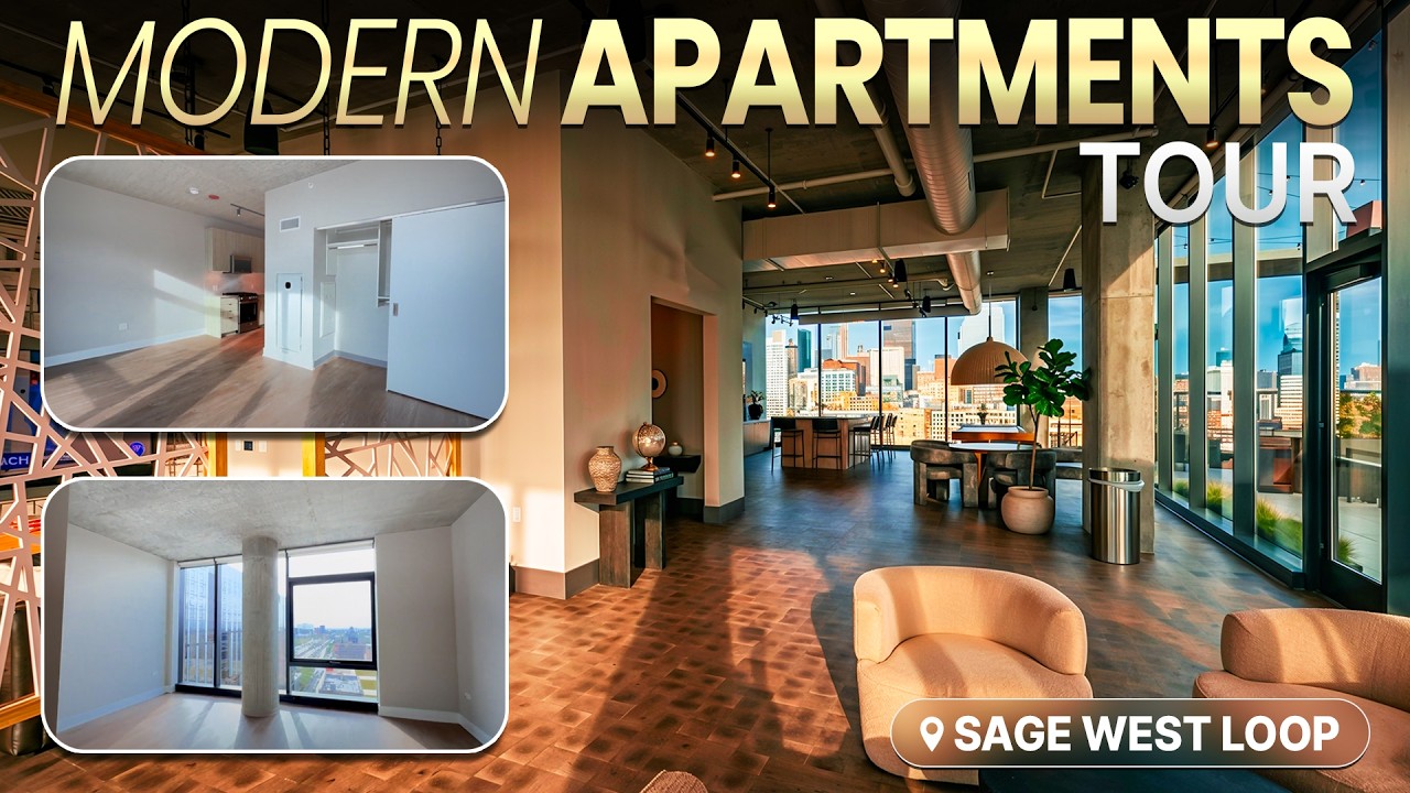 Sage West Loop Studio Apartment Tour | Modern Living in Chicago's Hottest Neighborhood