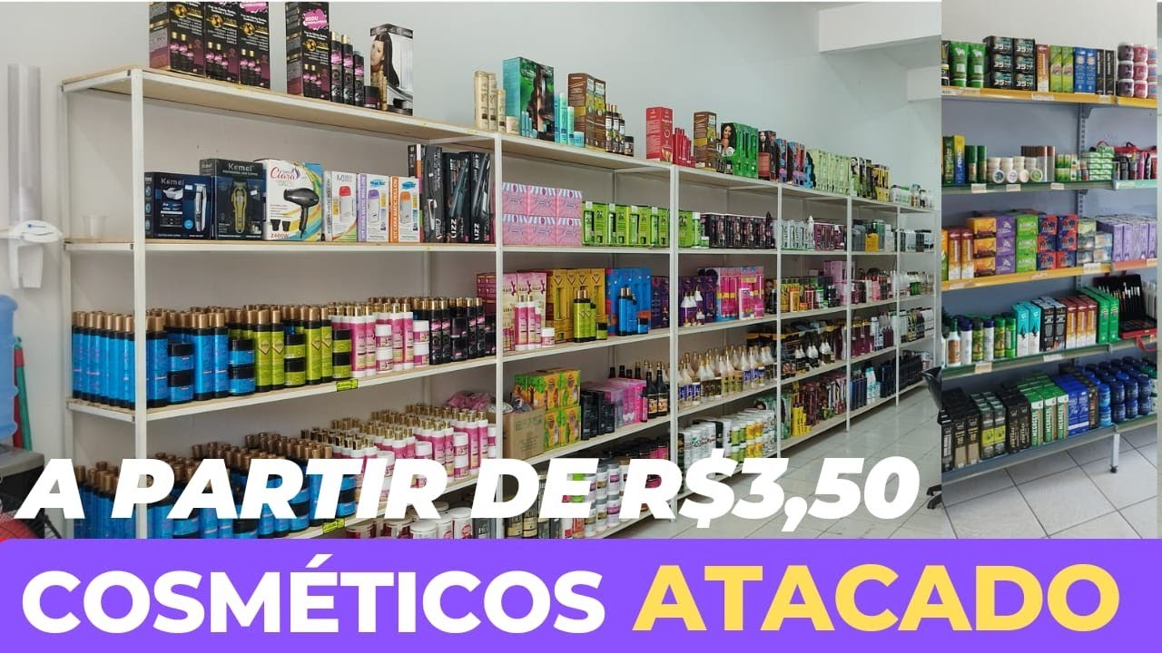 COSMÉTICOS NO ATACADO DIRETO DE SANTA CRUZ