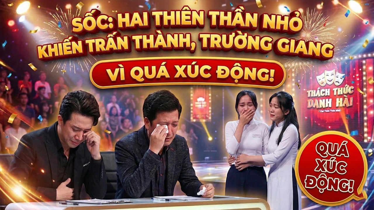 ĐỪNG XEM NẾU KHÔNG MUỐN KHÓC: Màn Tái Hiện Lấy Đi Nước Mắt Của Cả Trường Quay Từ 2 Em Bé