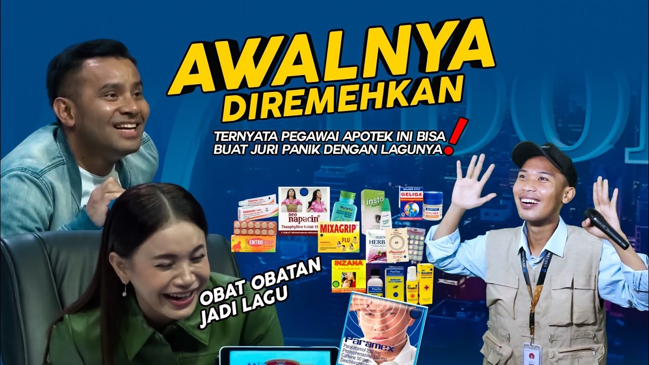 AUDISI NGAKAK‼️LAGU “TUNGGU APA LAGI” VERSI MEREK OBAT BUAT JURI KAGET INDONESIAN IDOL XIII