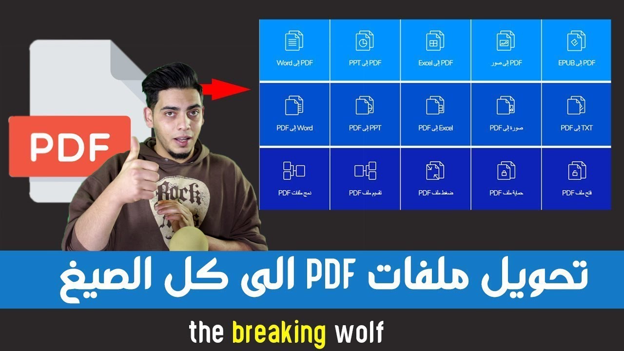 أفضل موقع لتحرير وتعديل ملفات بي دي إف HiPDF