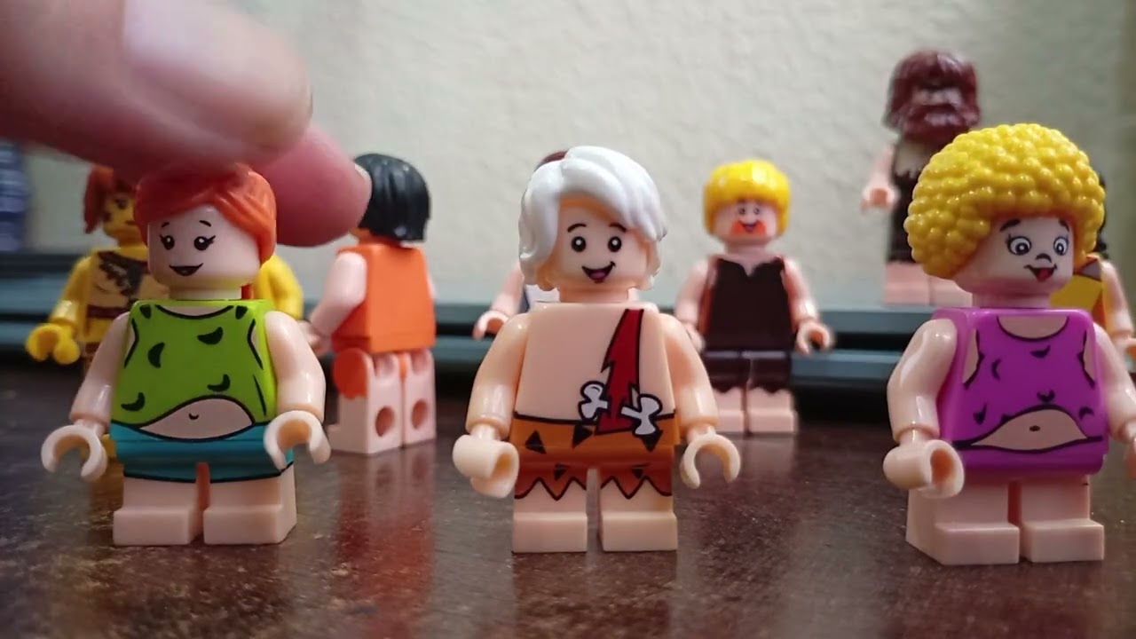 Моё дополнение к минифигуркам LEGO LEGO Flintstones Customs и не только