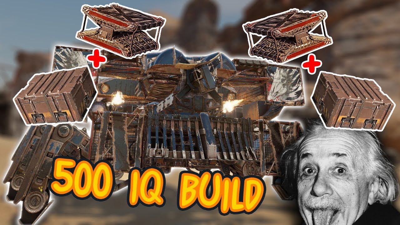 200 IQ Reaper build ANTI DOG - Crossout clanwars