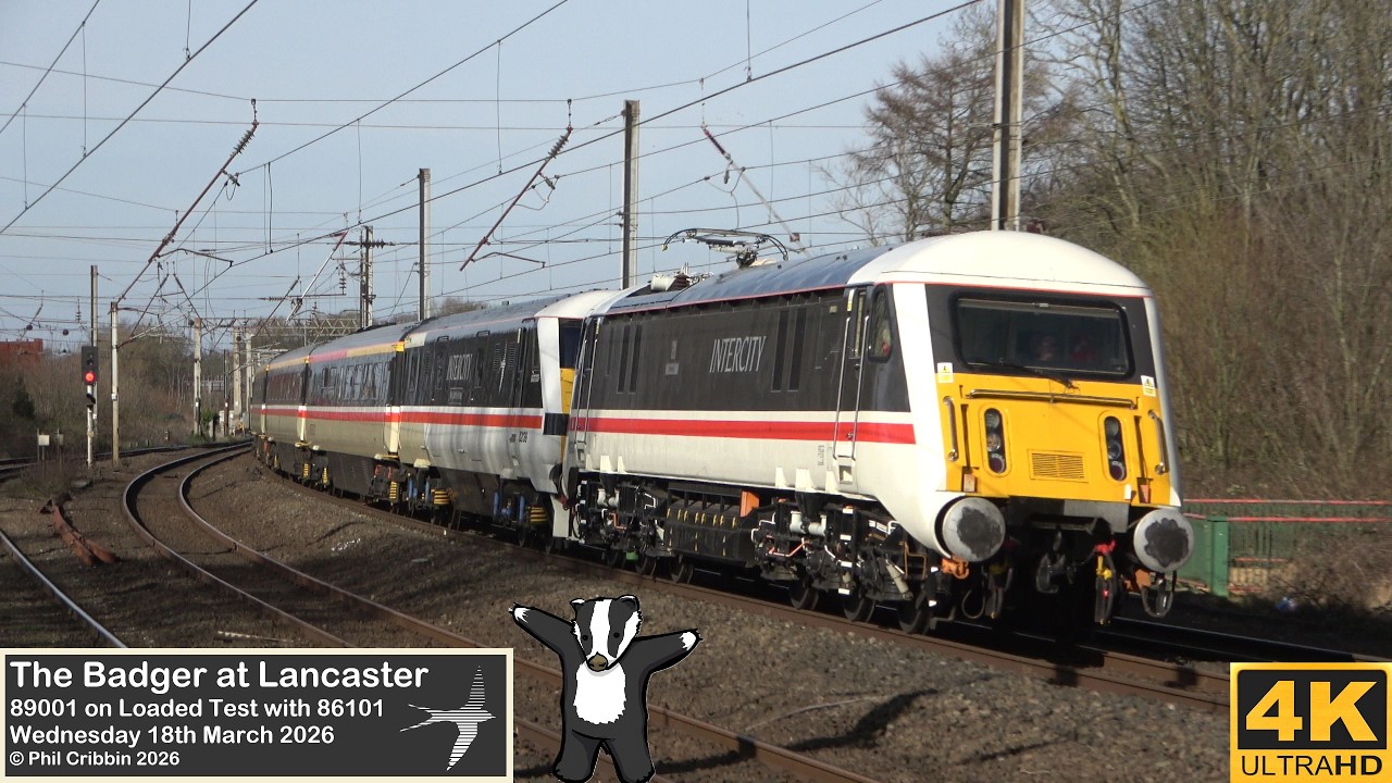 89001 Loaded Test Run at Lancaster - 18th March 2026