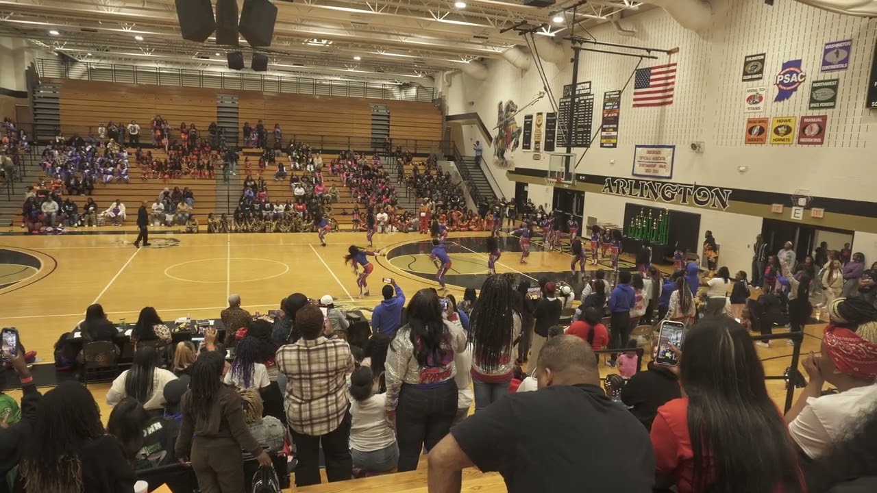 Astronaut Flee Vs Dance Force Stands Round 1 Fast | Blackout Majorette '25 | Stands | Wide View 4K