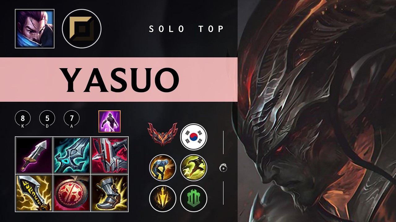 Yasuo Top vs Jayce - KR Grandmaster Patch 26.05