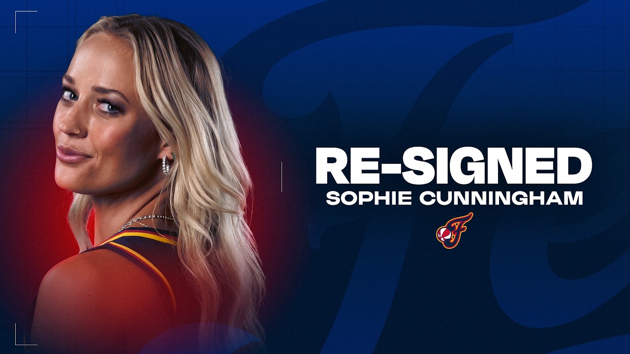 WELCOME BACK To Indy Sophie Cunningham 🔥