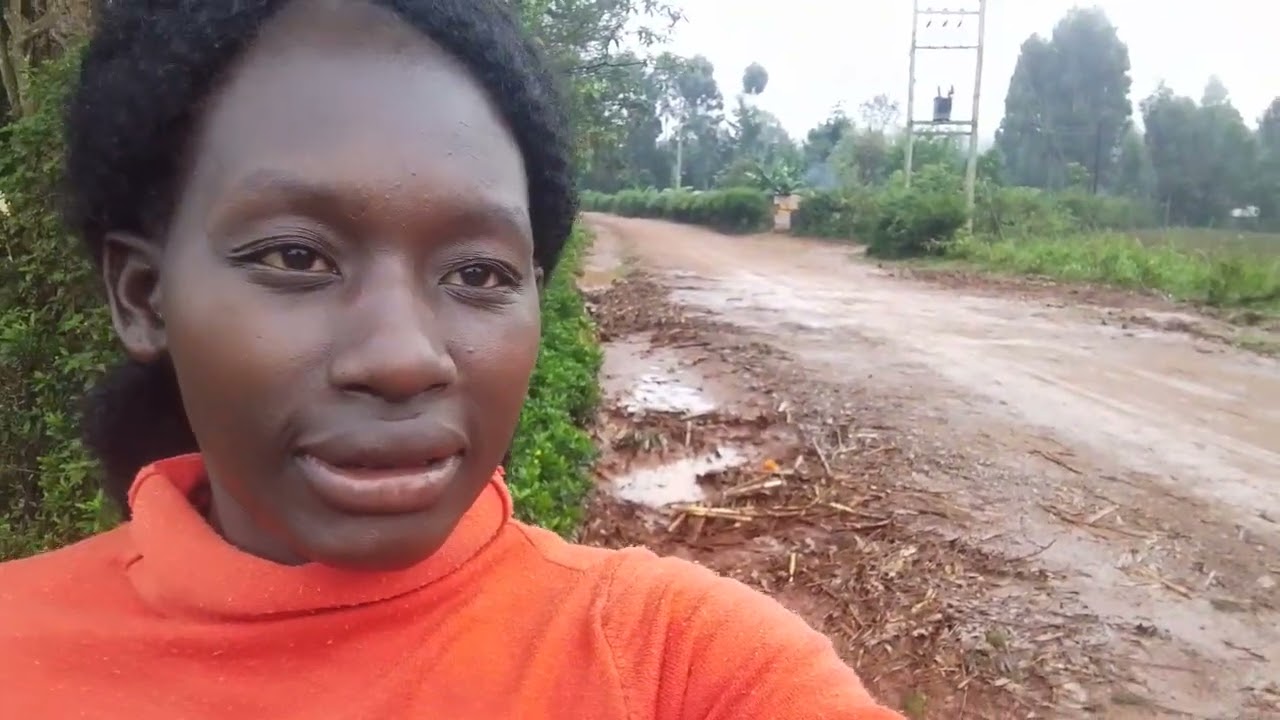 Village preparation in rainy season 