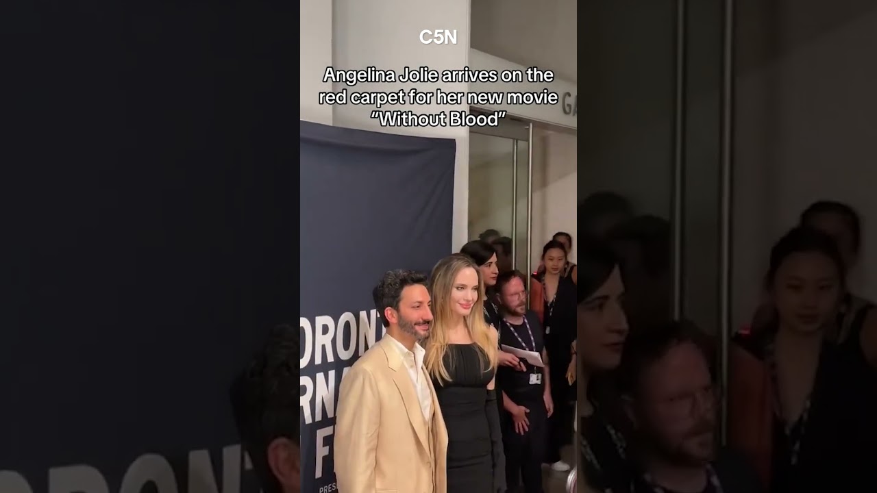 ANGELINA JOLIE y JUAN MINUJ&Iacute;N en la PRESENTACI&Oacute;N de 