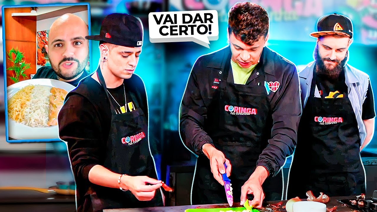 Cocielo e Defante FAZENDO strogonoff? 👀 | CORINGA NA COZINHA ep. 4