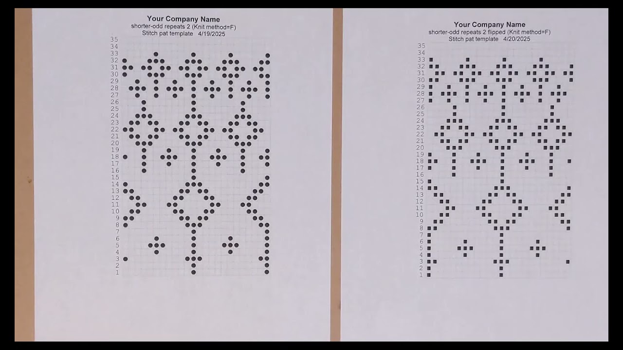Creating a Punch Card With DesignaKnit