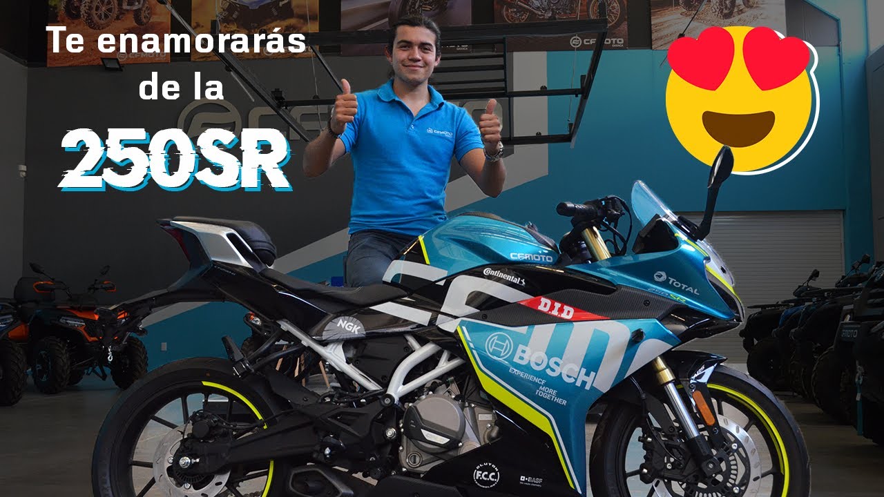🏍¡Esta es la VELOCIDAD MÁXIMA de la DEPORTIVA 250SR | CFMOTO Review