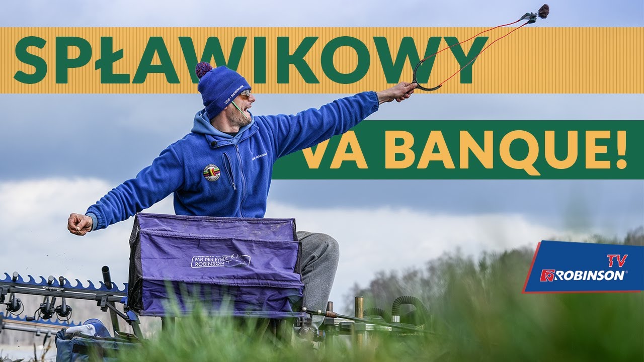 Spławikowy Va banque! Wszystko, albo nic. Odległościówka / match wiosną na zawodach #ROBINSONVLOG 52
