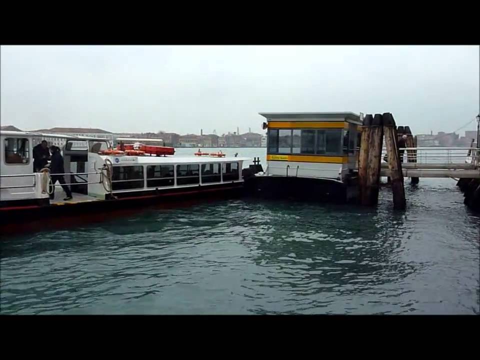 Venice's Zattere Spirito Santo ACTV Stop