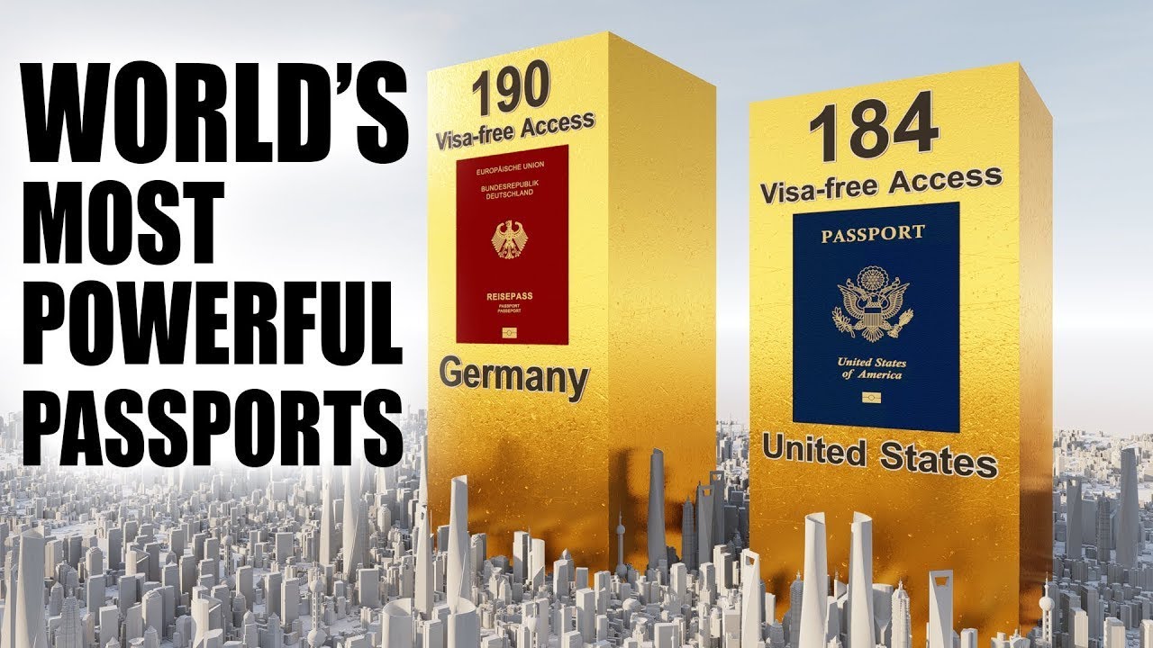 infinite comparison : WORLD'S  most powerful passport 2023| 3D comparison.