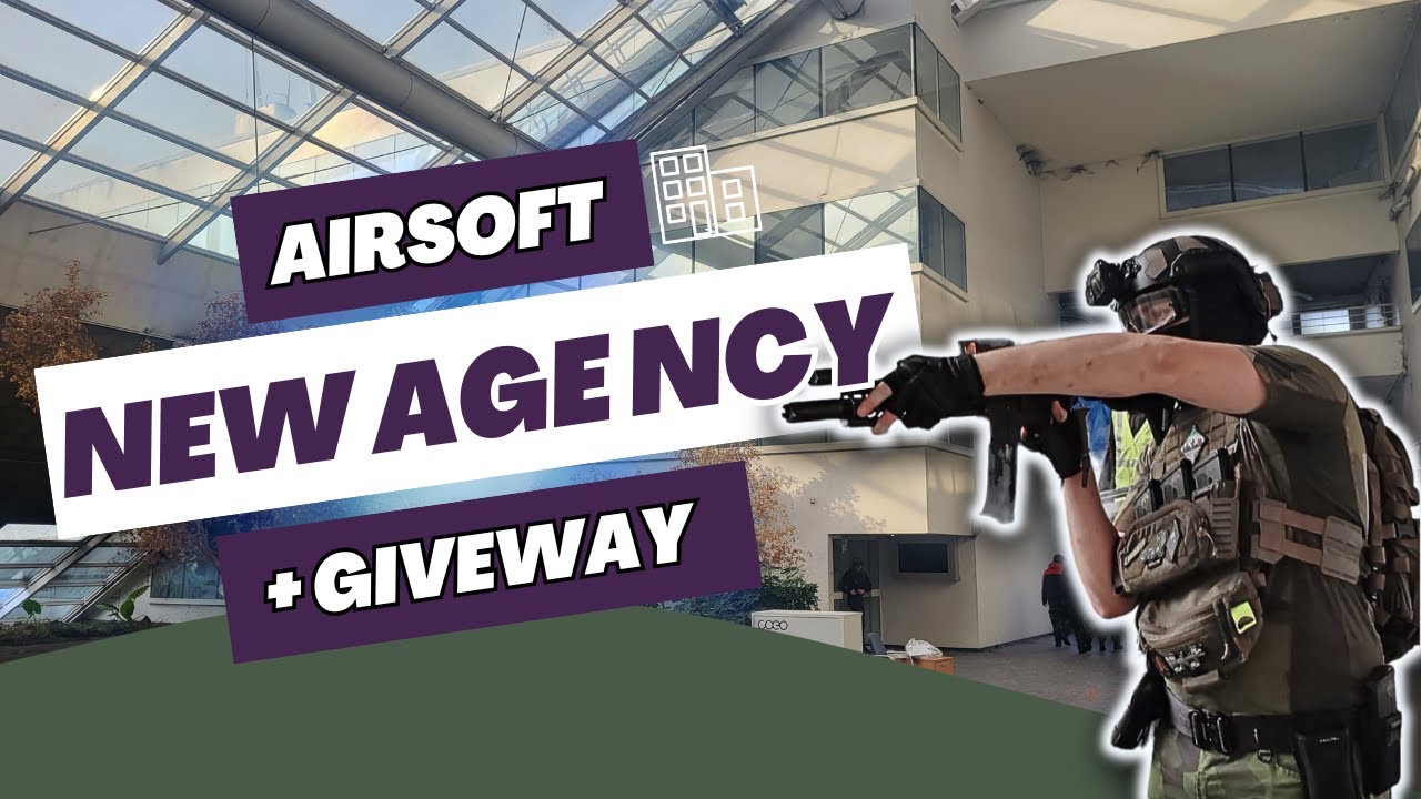 NEW AGENCY : mon nouveau CQB préféré ? + GIVEWAY Airsoft