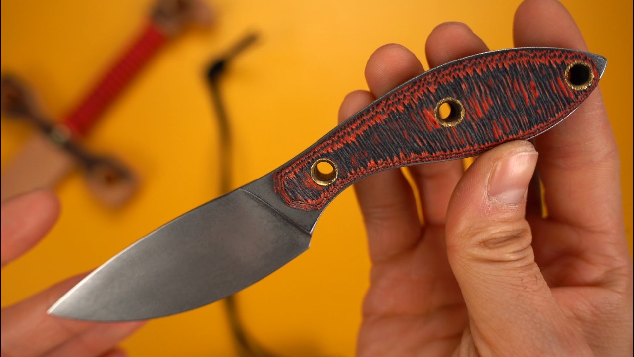 Нож Волчий Век Канадская Масичька Custom сталь 95Х18 WA рукоять Black/Red G10