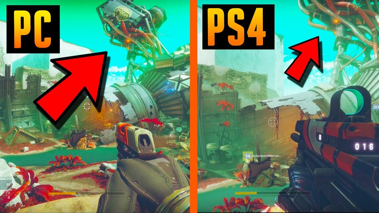 DESTINY 2 Graphics Comparison |  PC vs. Console [Full HD] 60fps