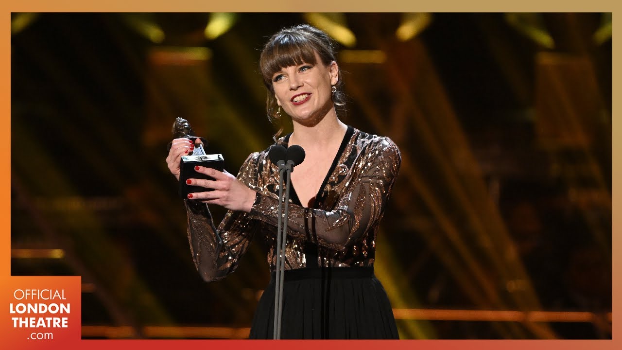 Rebecca Frecknall wins Best Director for Cabaret | Olivier Awards 2022 with Mastercard