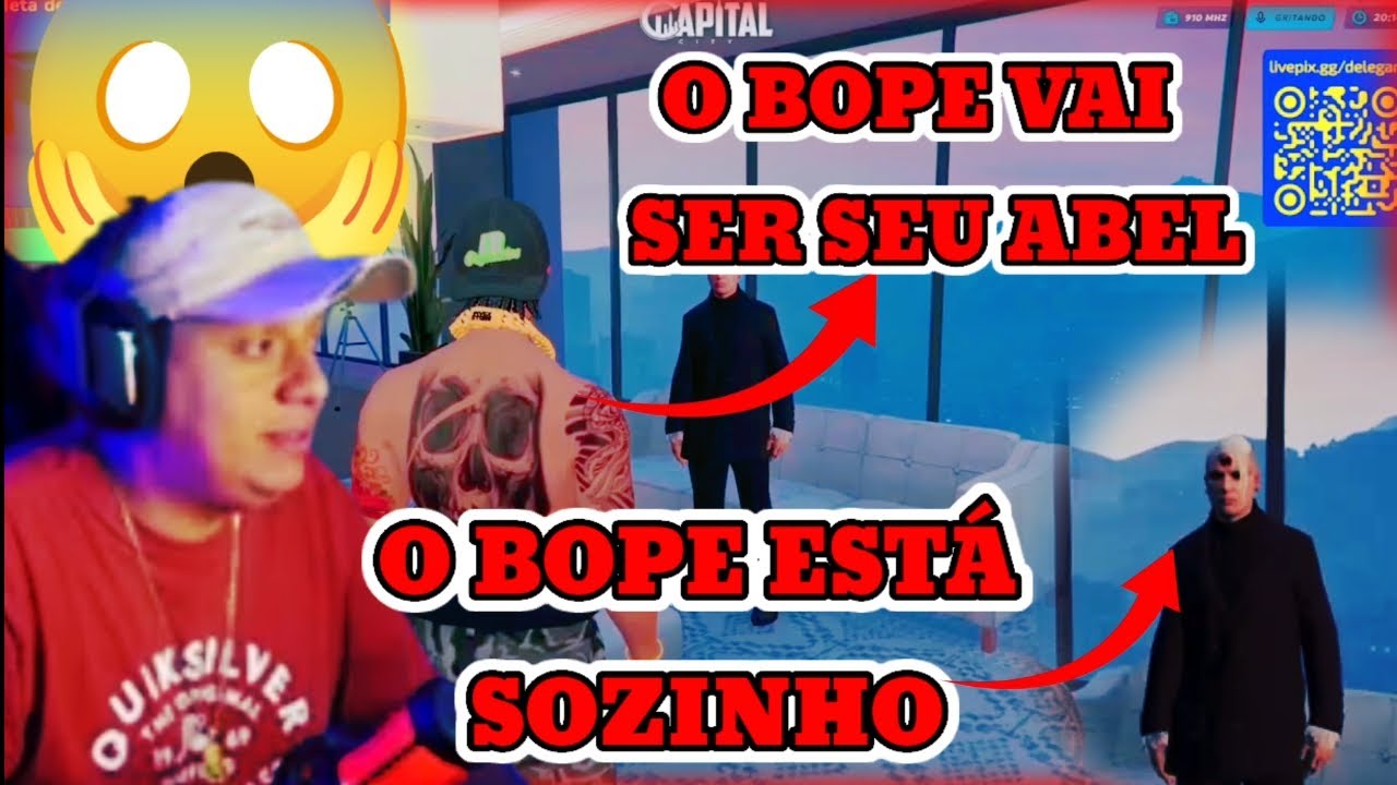 🔥 URGENTE🔥/O CAOS VAI CHEGAR?/DELEGA ABRIU O JOGO PARA O ABEL SOBRE O BOP3 E TODOS NA CIDADE/GTA RP
