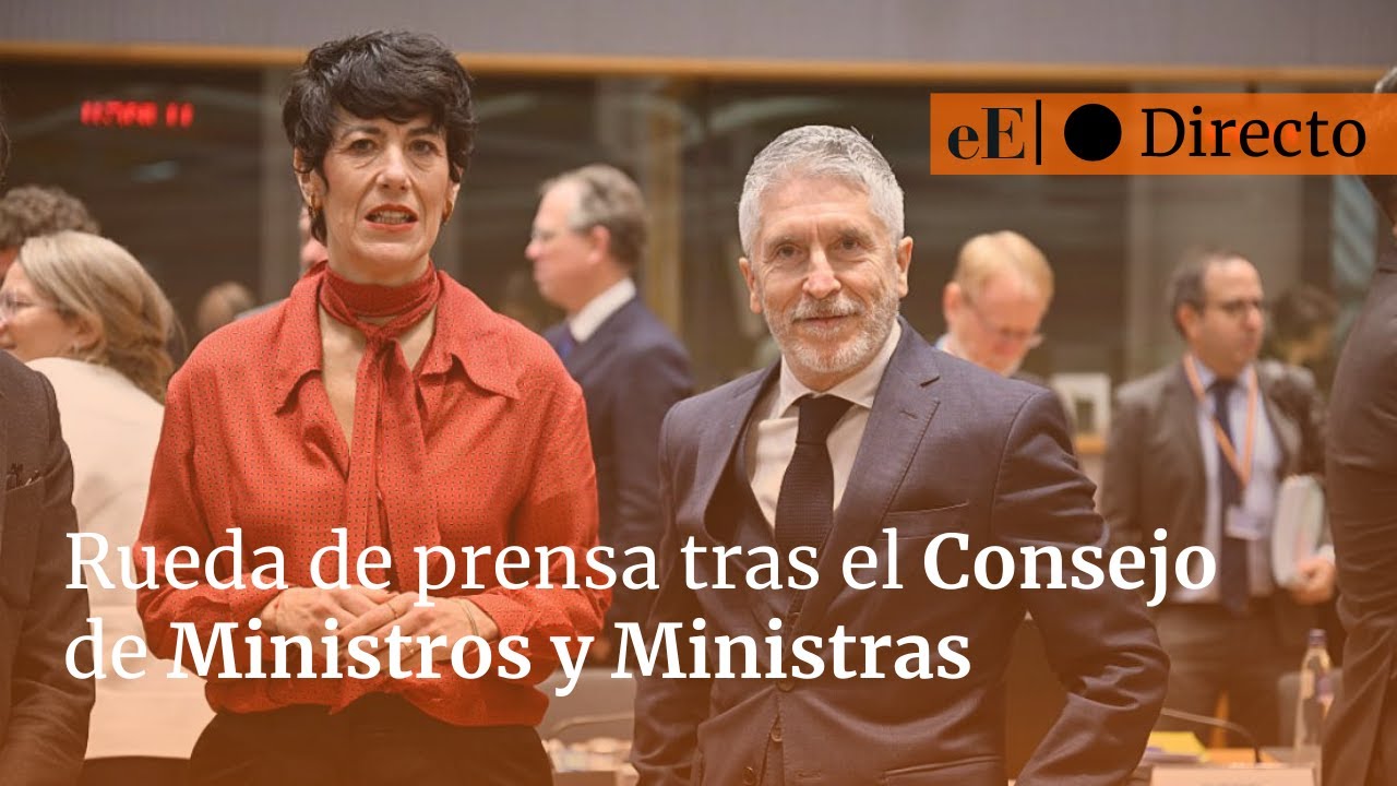DIRECTO | 🔴 Rueda de prensa tras el Consejo de Ministros y Ministras