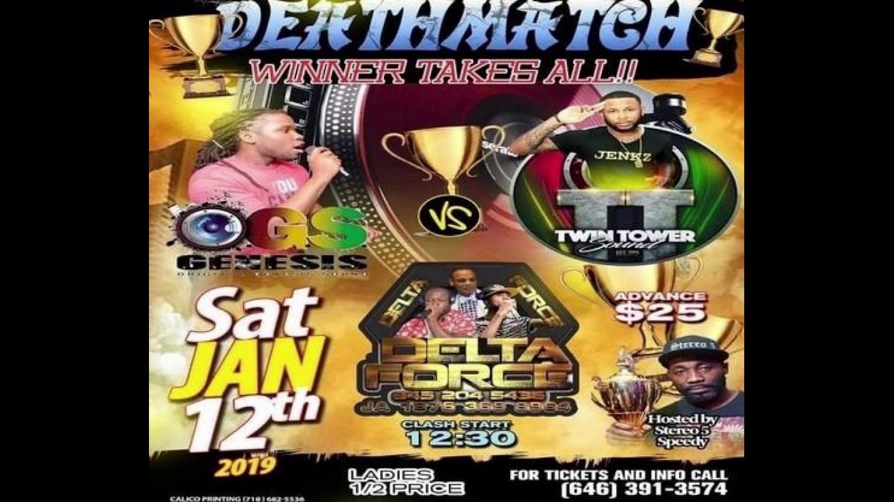 Delta Force Vs Twin Tower Vs OGS Genisis 12 Jan 2019 US | Deathmatch Sound Clash