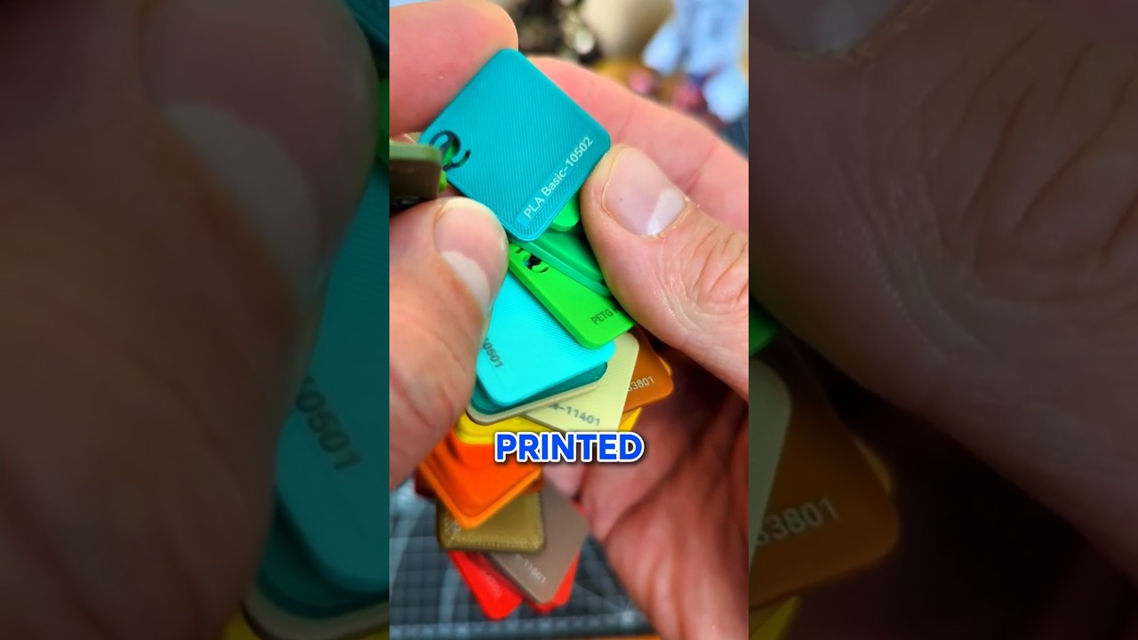 Bambu Lab&rsquo;s Genius Trick for Choosing Filament Colors #3dprinting #bambulab