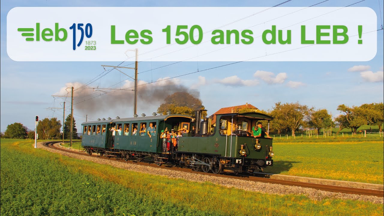[S4-E04] Les 150 ans du LEB ! - Rail One