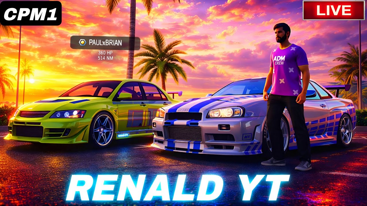 CAR PARKING MULTIPLAYER LIVE GAMEPLAY 😍🔥🔥❤️‍🔥❤️‍🔥 DRIFTER IS LIve ❤️‍🔥Renald yt