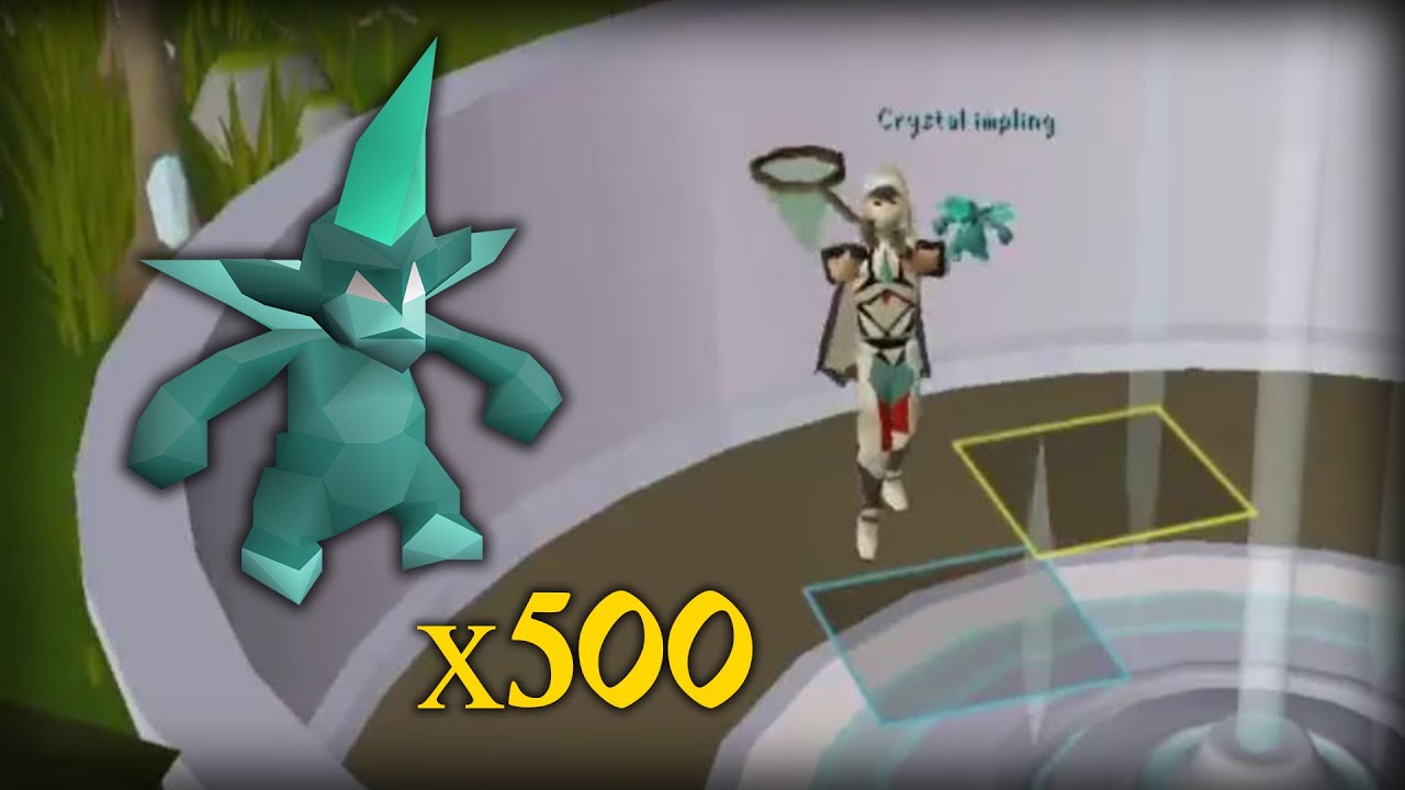 Loot from 500 Crystal Implings! (With Elite Clues)