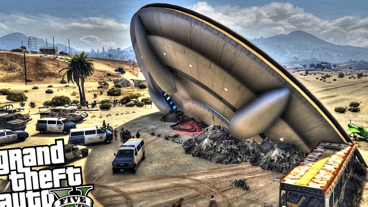 UFO Crash - GTA 5 MOD