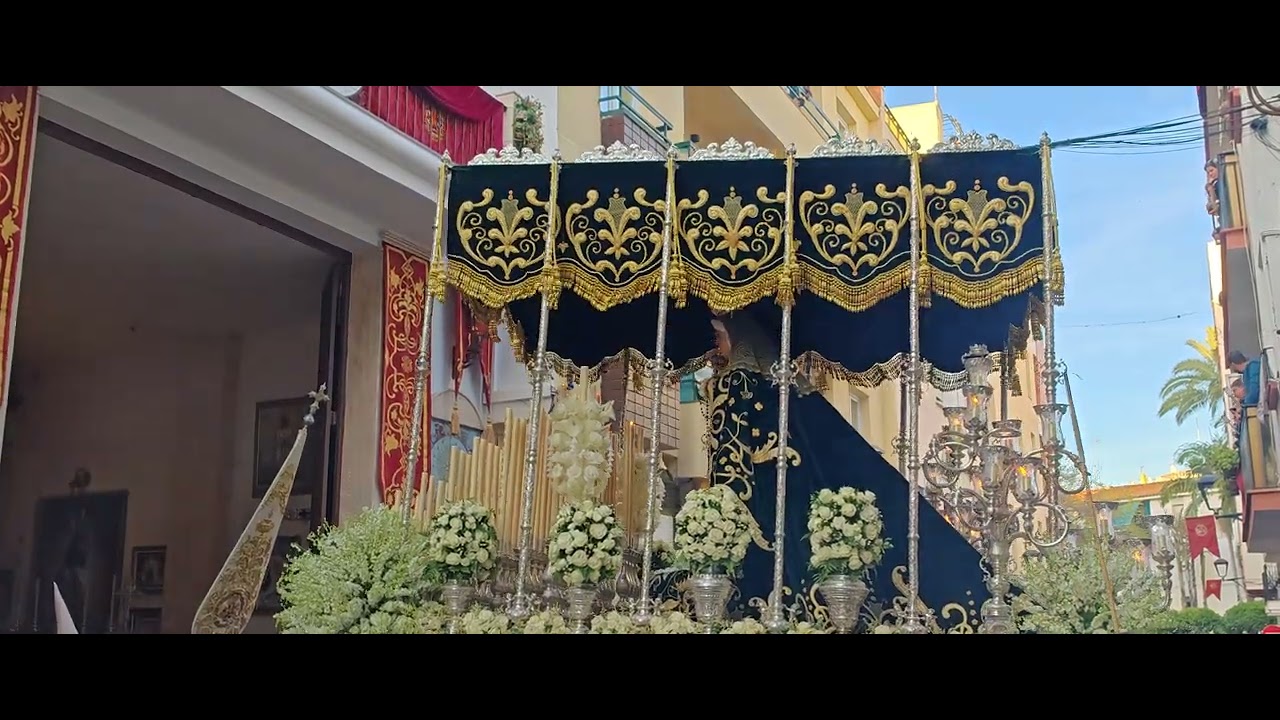 Semana Santa Estepona 2025 Jueves Santo Virgen de la Esperanza  Hermandad del Amor