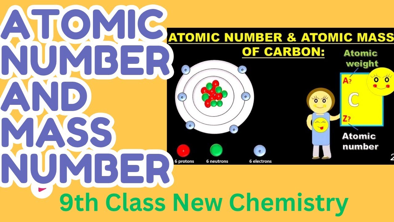 Atomic number and Mass number|Chapter#2|Lec#7|9th Class New Chemistry 2025|PCTB