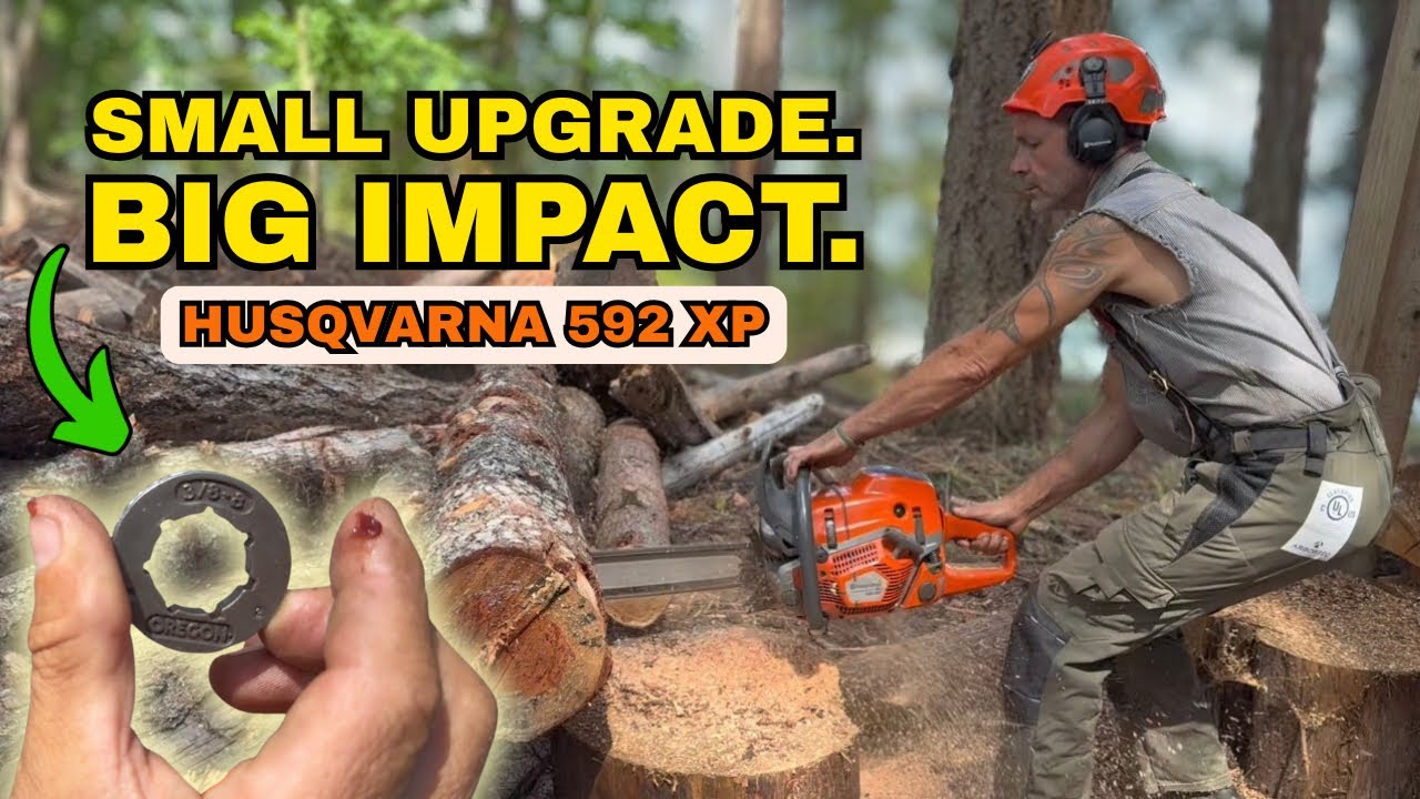 The simple upgrade completely changed this chainsaw.￼￼