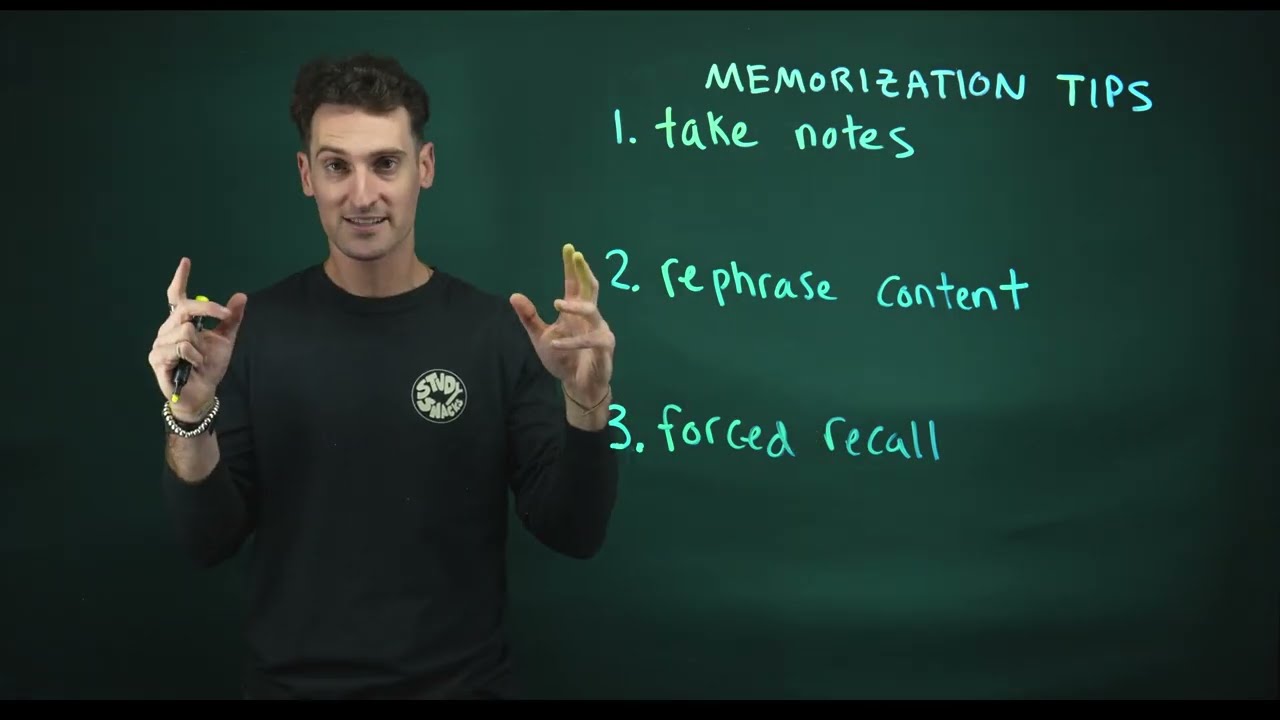 how to memorize content