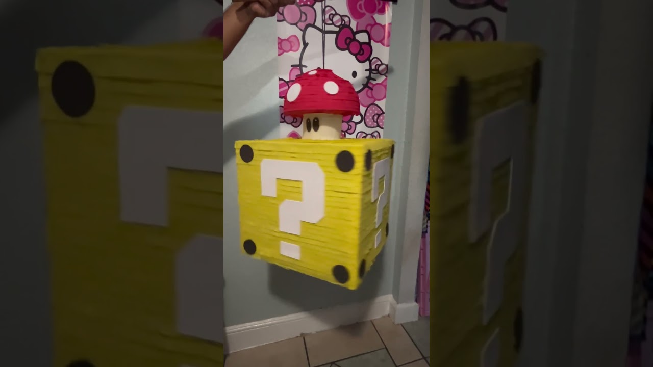 Handmade By Me Super Mario Piñata 