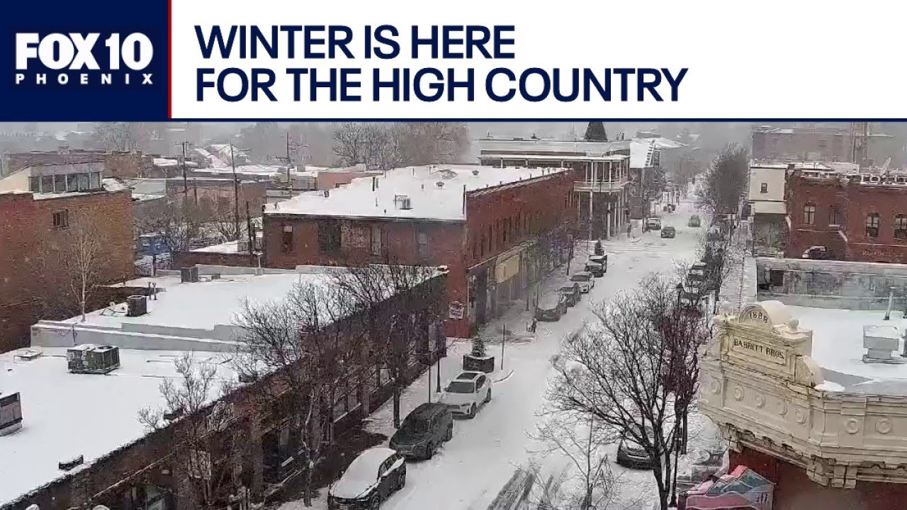 Big winter storm batters parts of Arizona | FOX 10 Phoenix