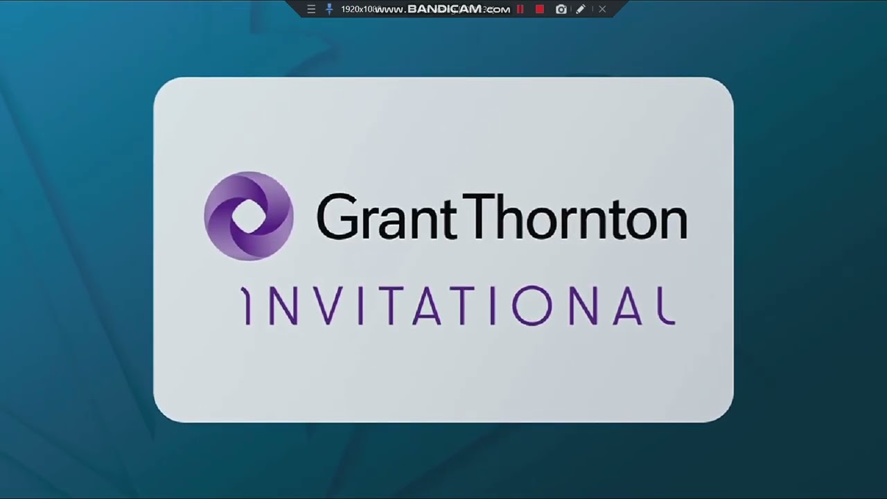 Вступительная заставка к турниру Grant Thornton Invitational по гольфу в рамках тура LPGA/PGA на ...