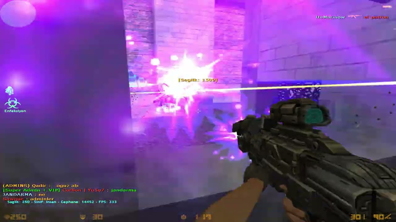 KAYBOLUŞ👽 / CS 1.6 & Zombie Plague - zm_train_kamp_2k17