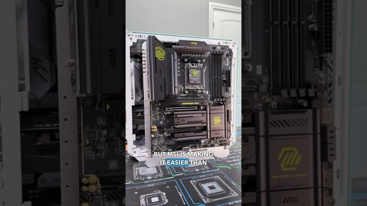 Every Motherboard Needs These Features! #MSI #msiGaming #luckyMSI #AMD #B850 #GAMINGplus #Ryzen