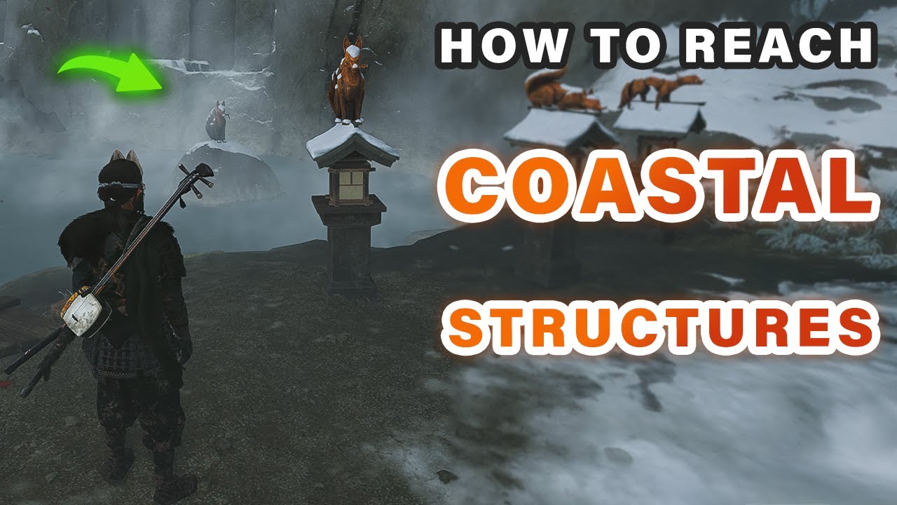 How to Reach Coastal Structures Fox Puzzle Solution | The Path Of The Kusarigam ►Ghost of Yotei