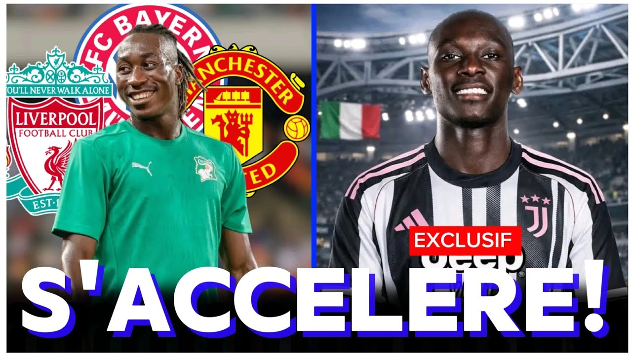 🚨Guerre Totale Entre Les Géants Pour Yan Diomandé &  La Juventus S’acharne Pour Randal Kolo Muani