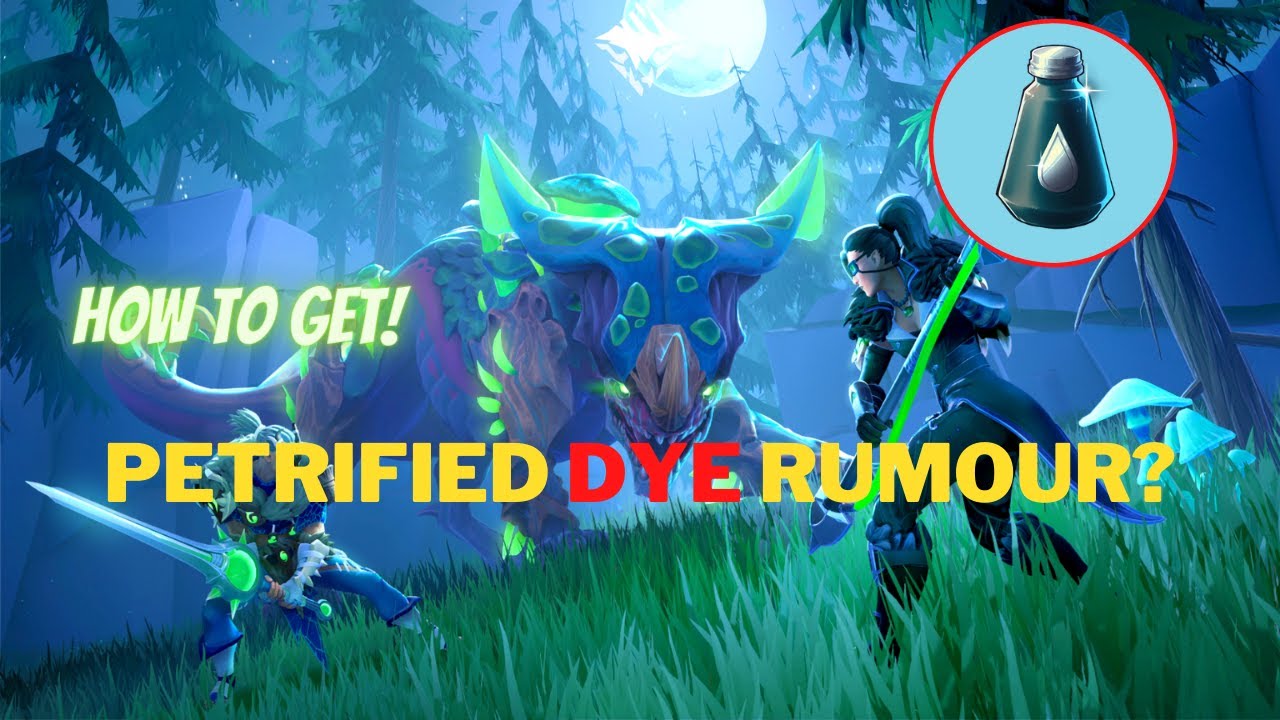 Dauntless Petrified Dye Rumour | Earthshaper Fenroar