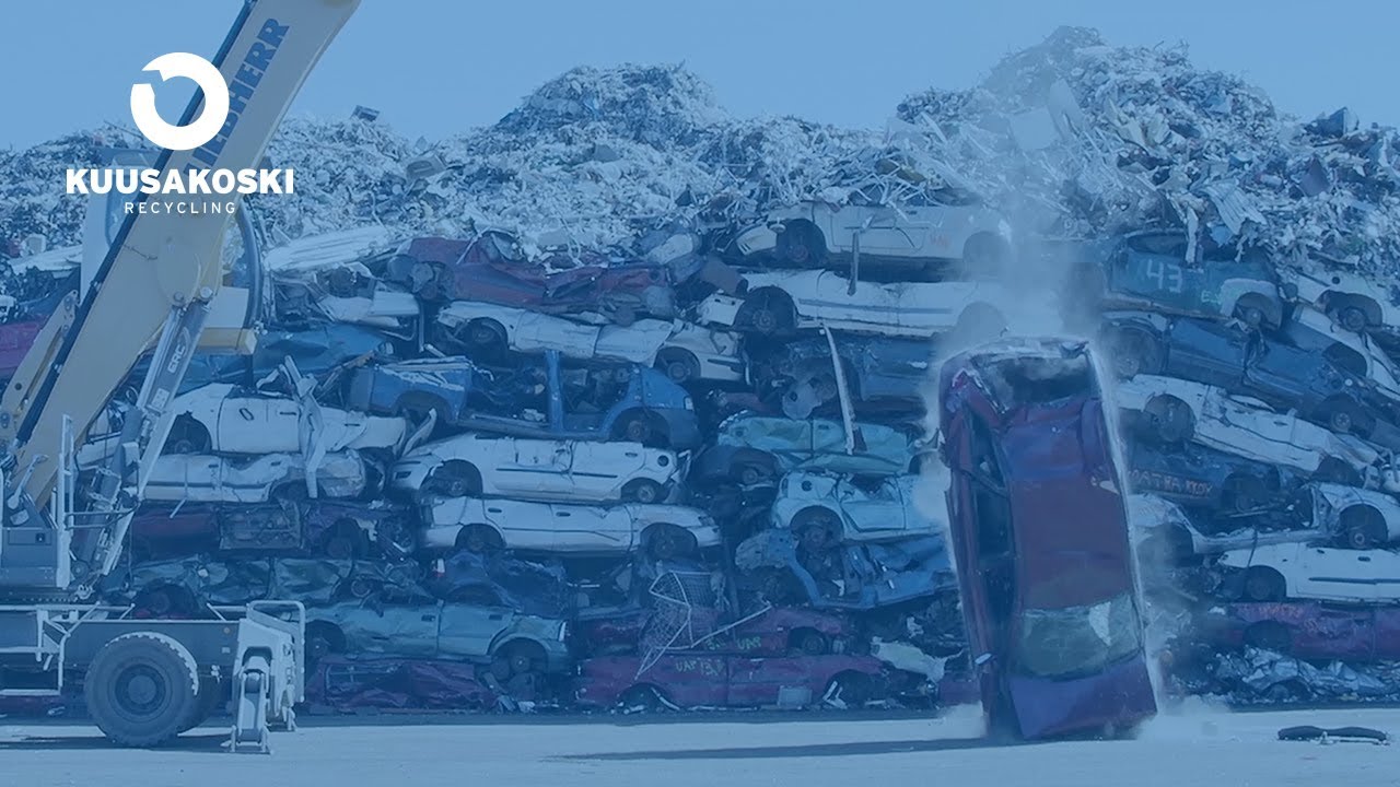 Kuusakoski Recycling - N&auml;ink&ouml; niit&auml; autoja kierr&auml;tet&auml;&auml;n?!