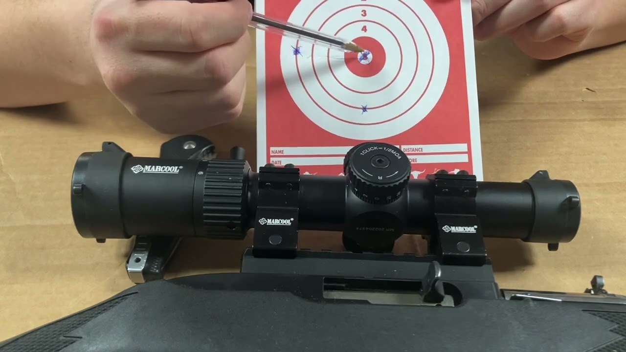 How to adjust your rifle scope! FAST AND EASY!