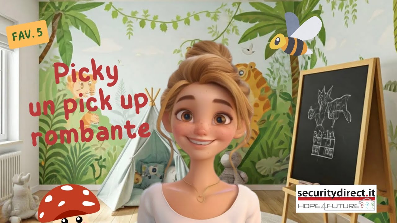 HOPE4FUTURE: Picky un pick up rombante. Favole per bambini